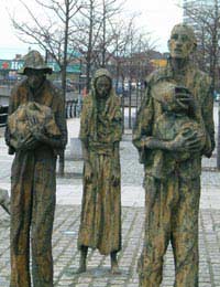 Ireland Potato Famine Emigration America